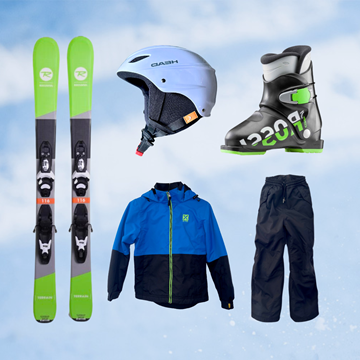 Picture of Child Ski Package (4-12) - Half Day