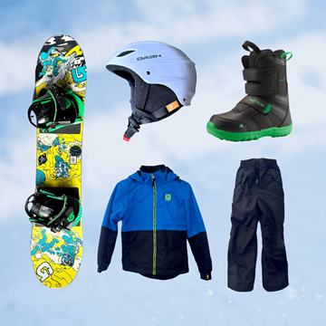 Picture of Child Snowboard Package (4-12) - Half Day