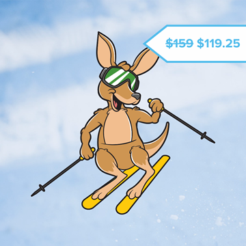 Picture of Kangaroo Ski Lesson (Ages 13+)