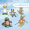 Picture of Private Ski Lesson From $247.50. Extra People