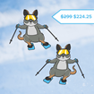 Picture of Weekend Wallaby Ski Lesson (Ages 8 - 12)