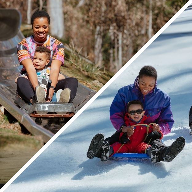 Picture of Spring Snow & Slide Together: 1 Adult + 1 Child (age 2-7)